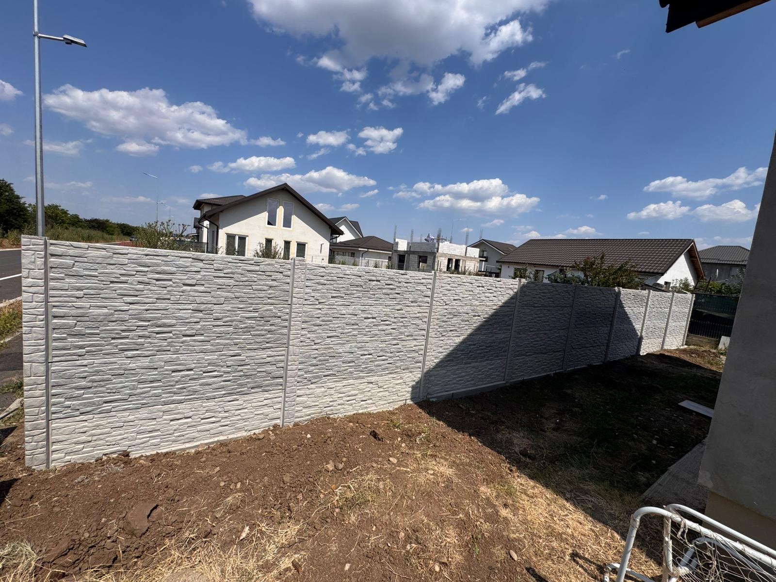 Lucrare MTZ Prefabricate - gard prefabricat beton 16
