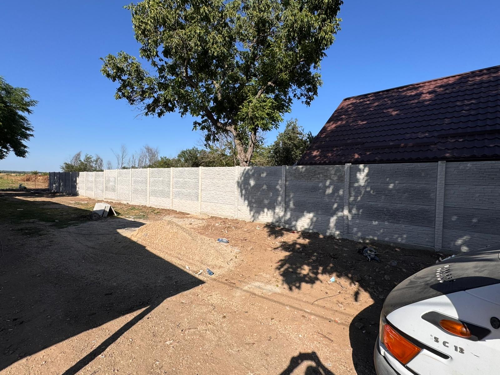 Lucrare MTZ Prefabricate - gard prefabricat beton 20