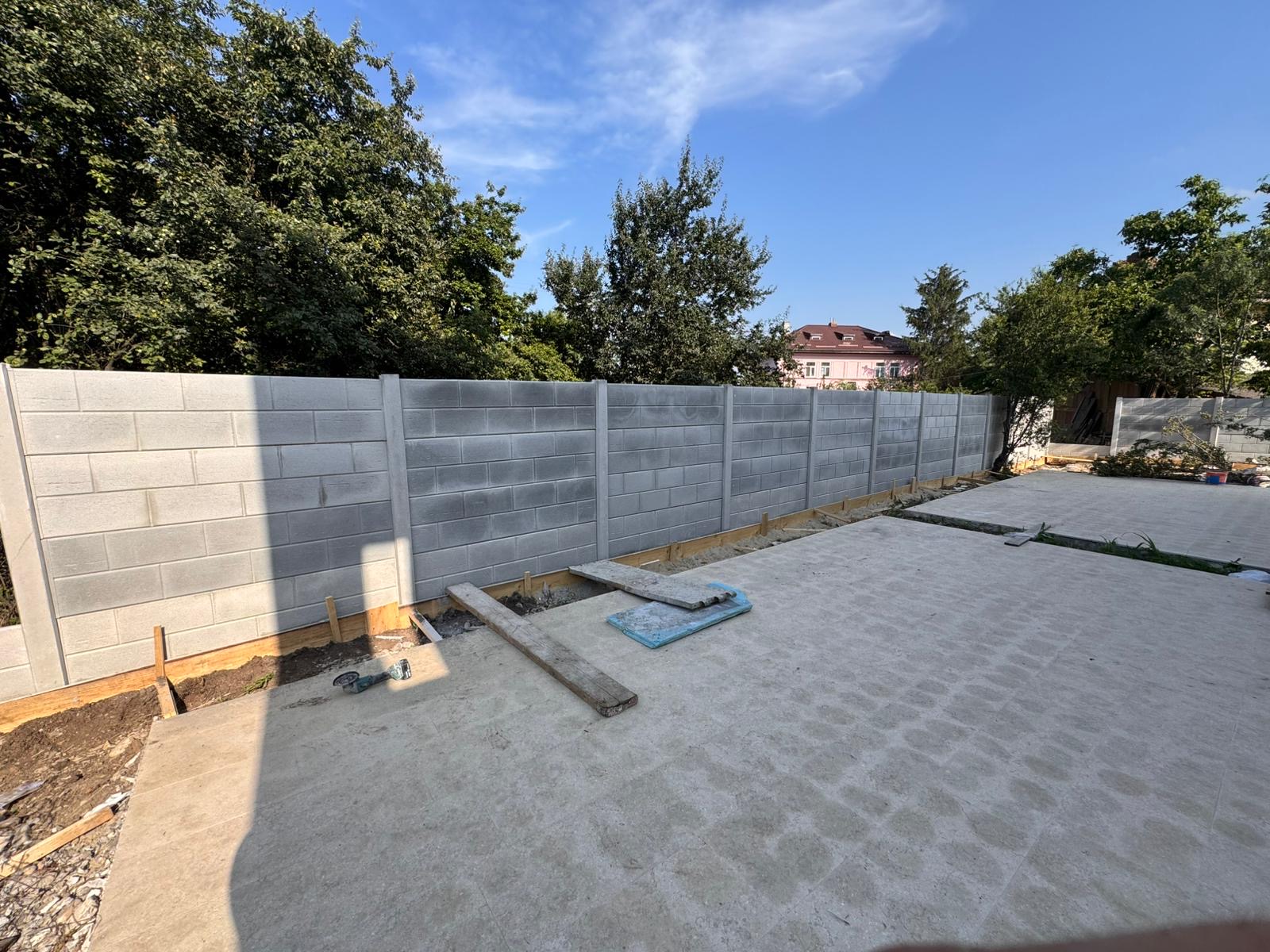 Lucrare MTZ Prefabricate - gard prefabricat beton 34